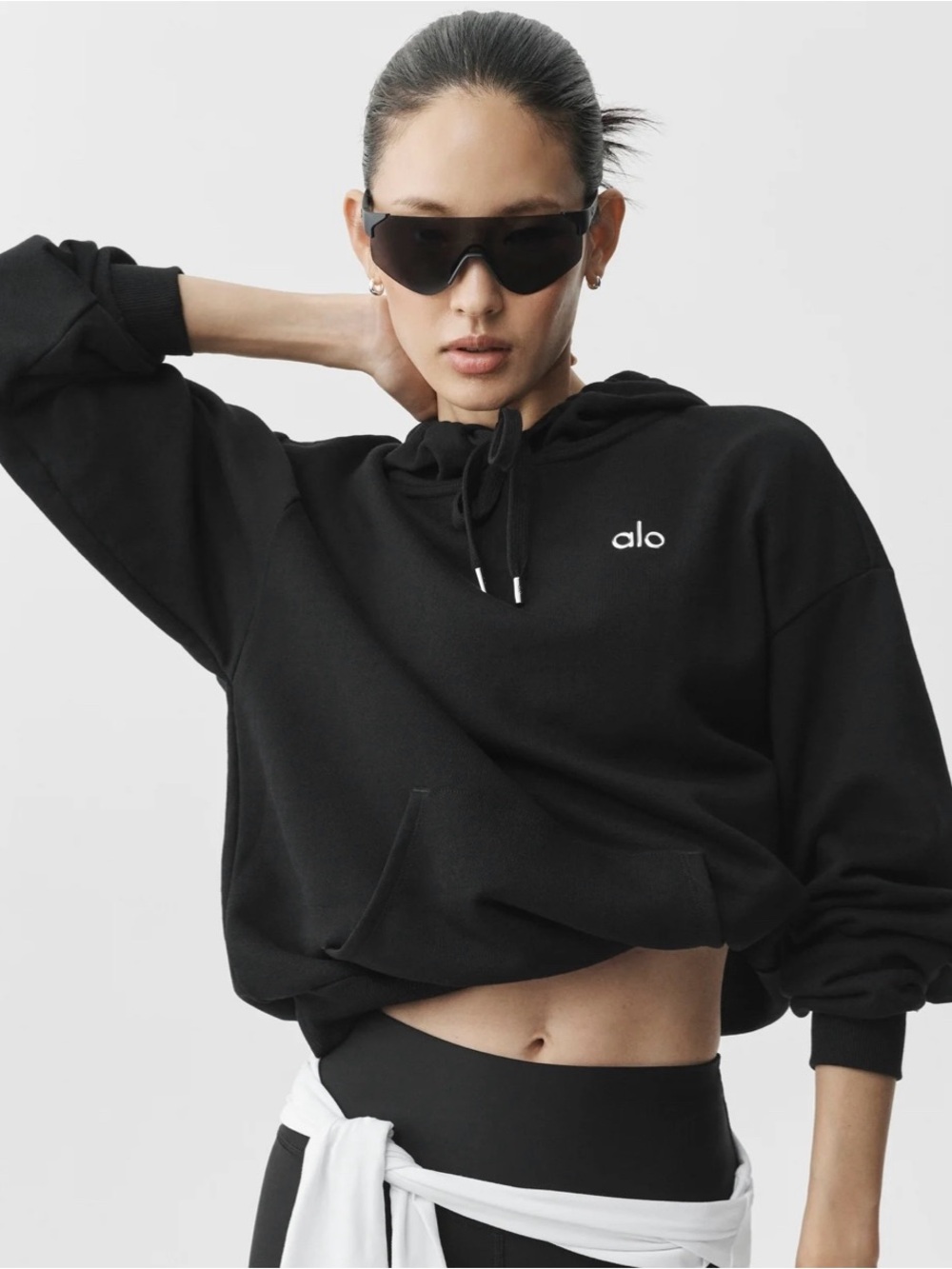 ALO Yoga Black accolade Hoodie